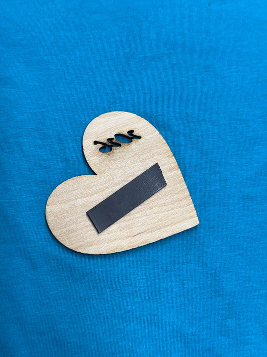 Wood Refrigerator Magnet