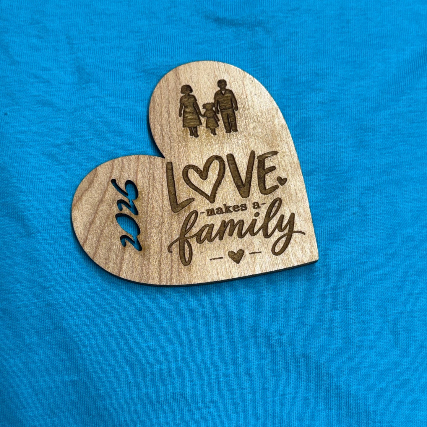 Wood Refrigerator Magnet