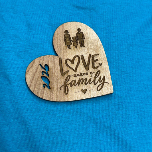 Wood Refrigerator Magnet